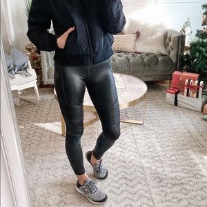 Athleta inclination moto tight size medium